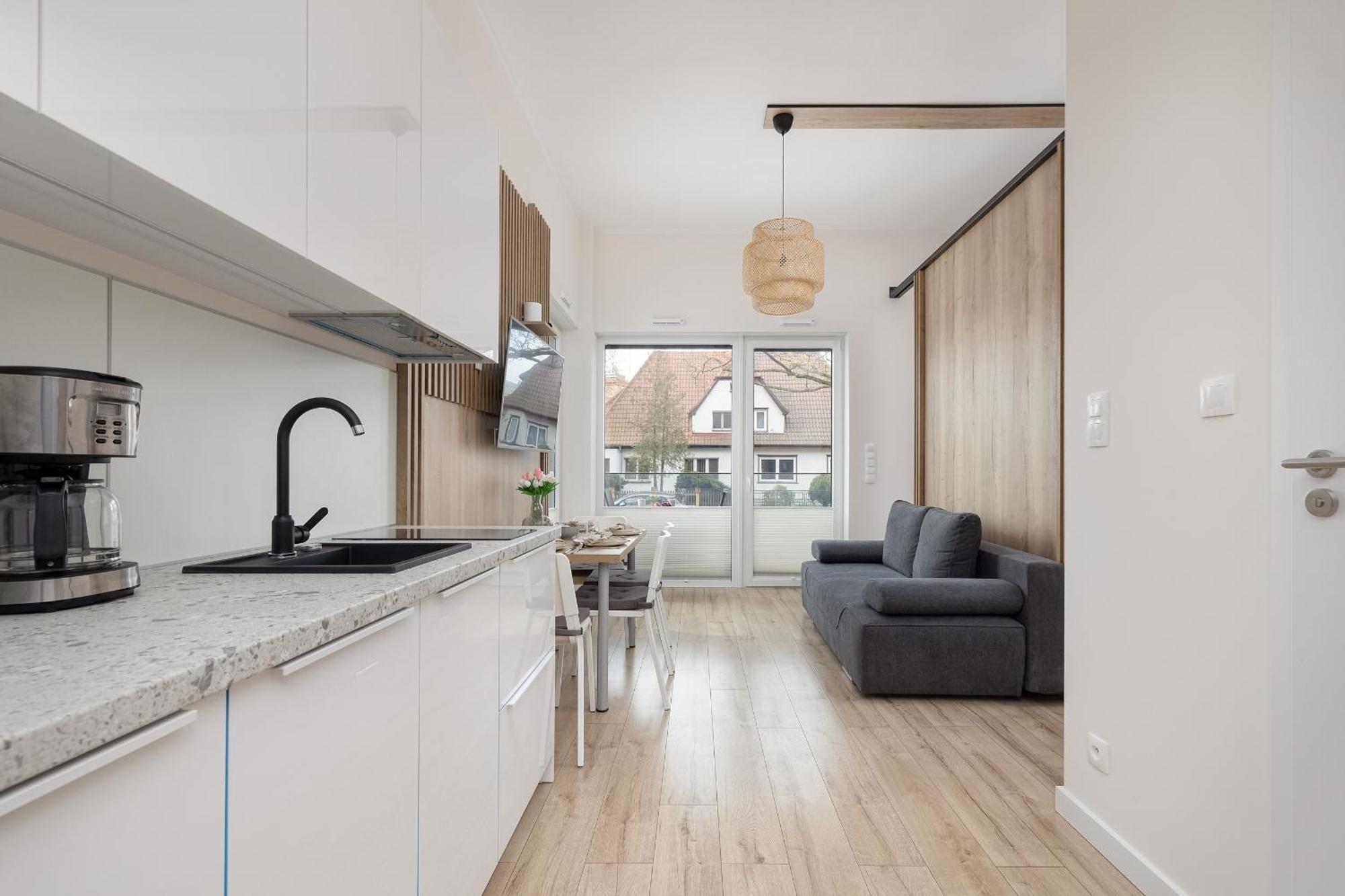 Modern Studio With Terrace And Parking In Swinoujscie By Noclegi Renters Екстериор снимка