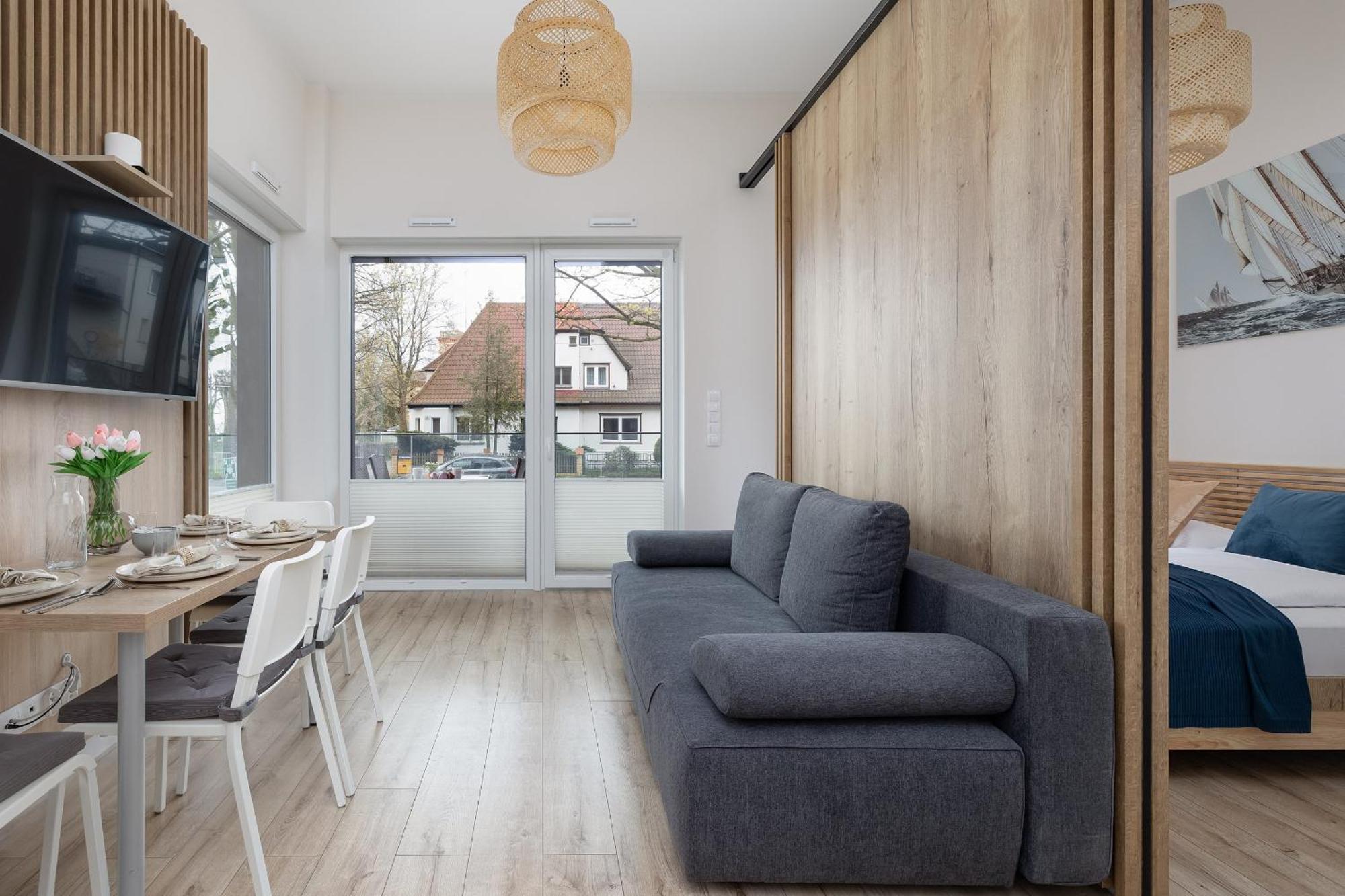 Modern Studio With Terrace And Parking In Swinoujscie By Noclegi Renters Екстериор снимка